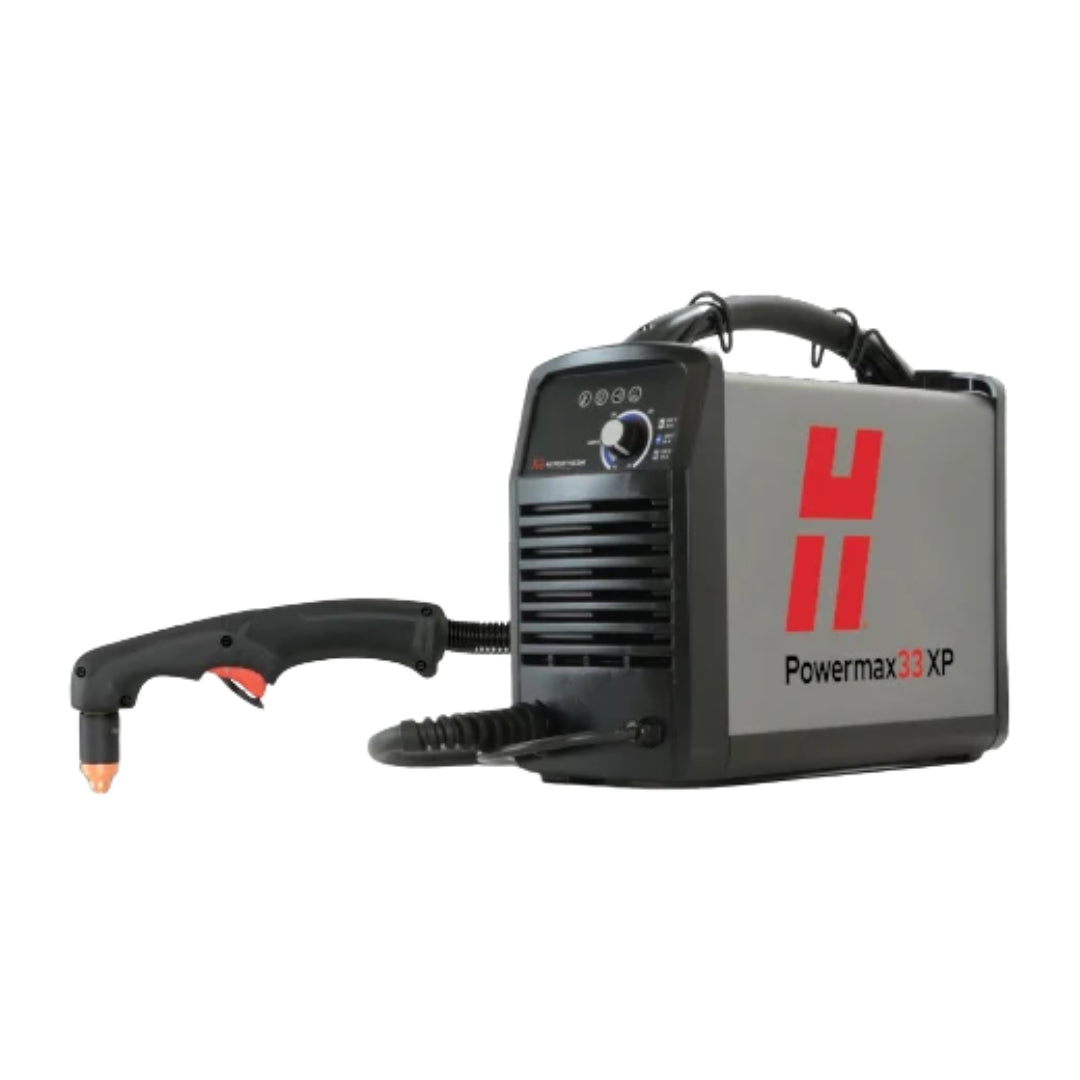 Hypertherm Powermax33 XP - 120-240V CE / Duramax LT Hand Torch and Clamp 4.5m Lead