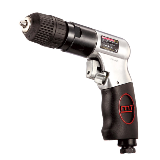 Mighty Seven 3/8" Air Reversible Drill with Keyless Chuck - 1800 RPM