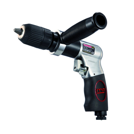 Mighty Seven 1/2" Air Reversible Drill with Keyless Chuck - 800 RPM