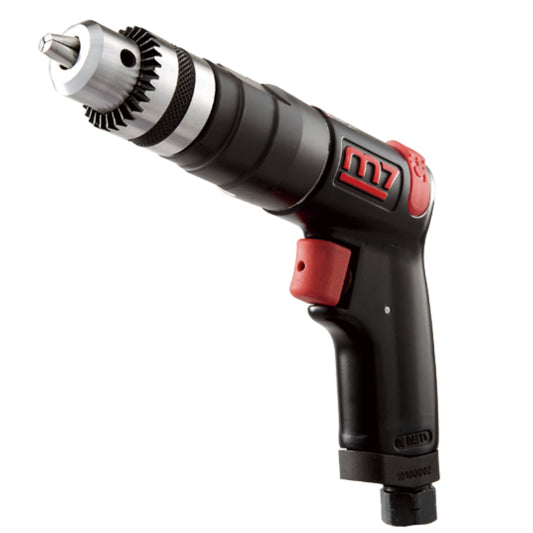 Mighty Seven 2200 RPM 3/8" Air Reversible Drill with Key Chuck