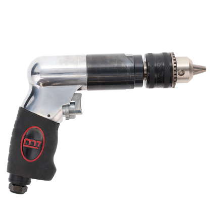 Mighty Seven 800 RPM 1/2" Air Reversible Drill with Key Chuck