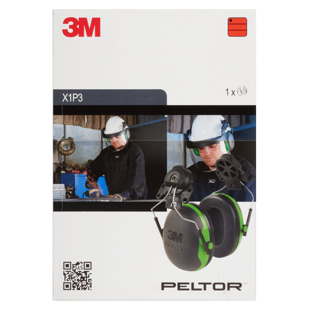 3M™ Peltor™ X1 26dB Helmet Mounted Ear Muffs