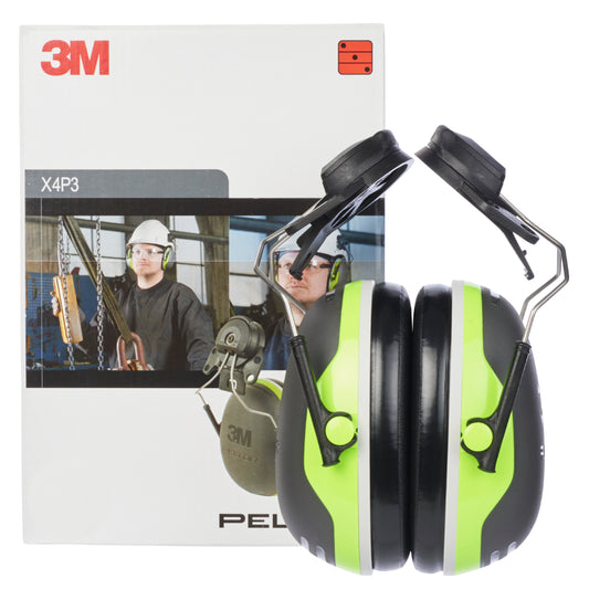 3M™ Peltor™ X4 32dB Helmet Mounted Ear Muffs